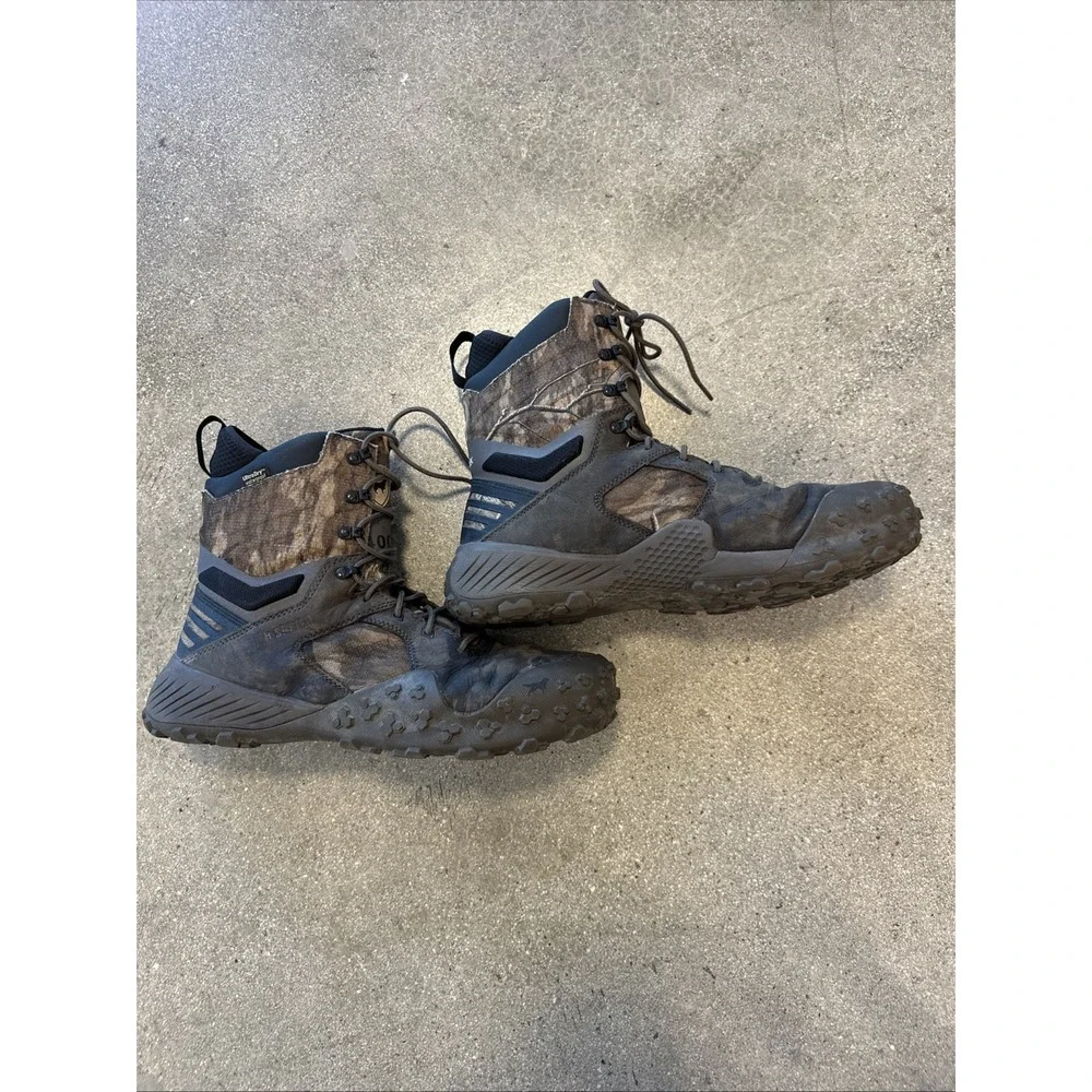 Irish Setter Boots Men Camo Size 13 VAPRTREK 3943 Insulated Waterproof Hunting